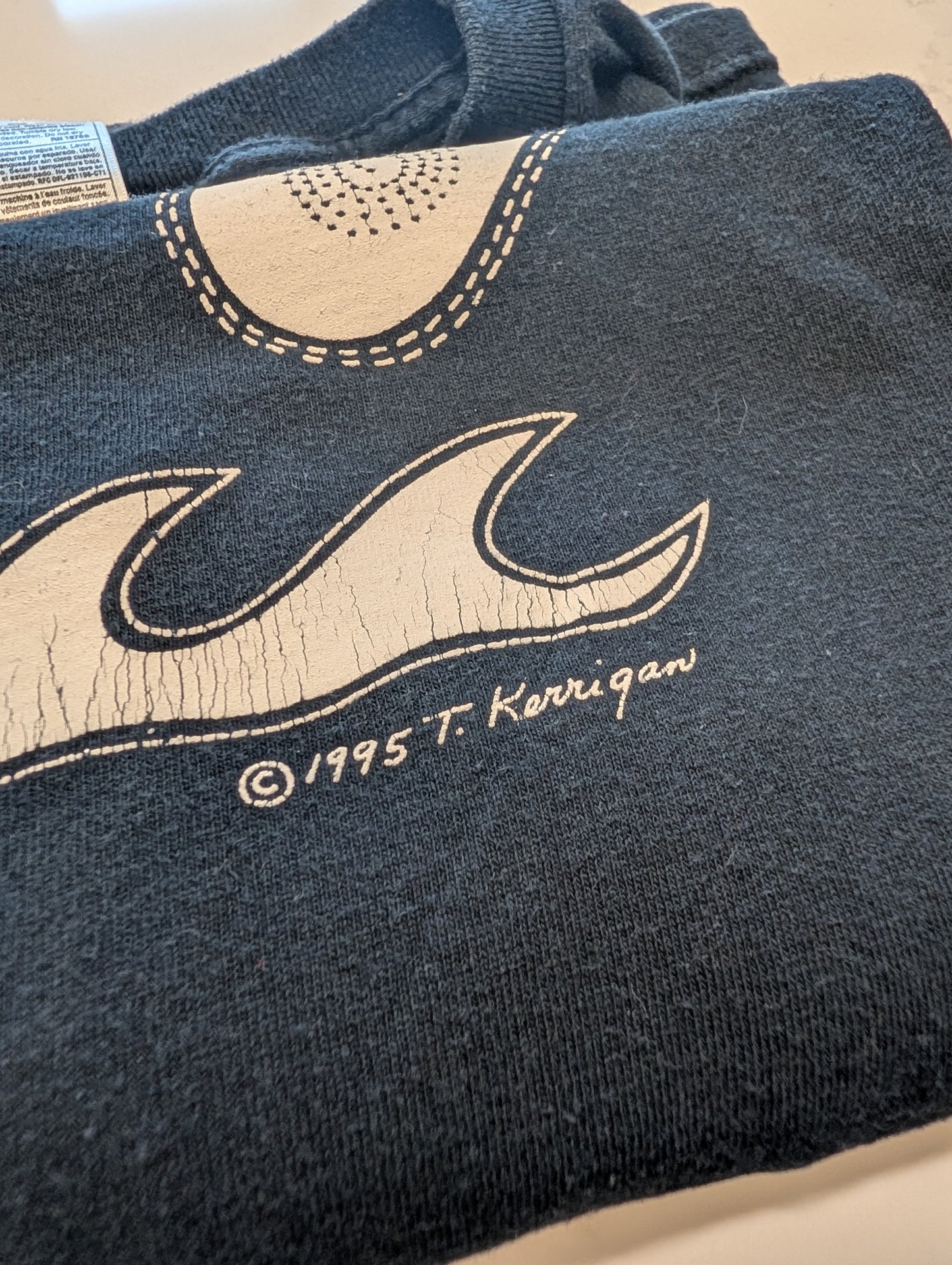90s / Y2K T. Kerrigan Art 1995 Graphic T shirt