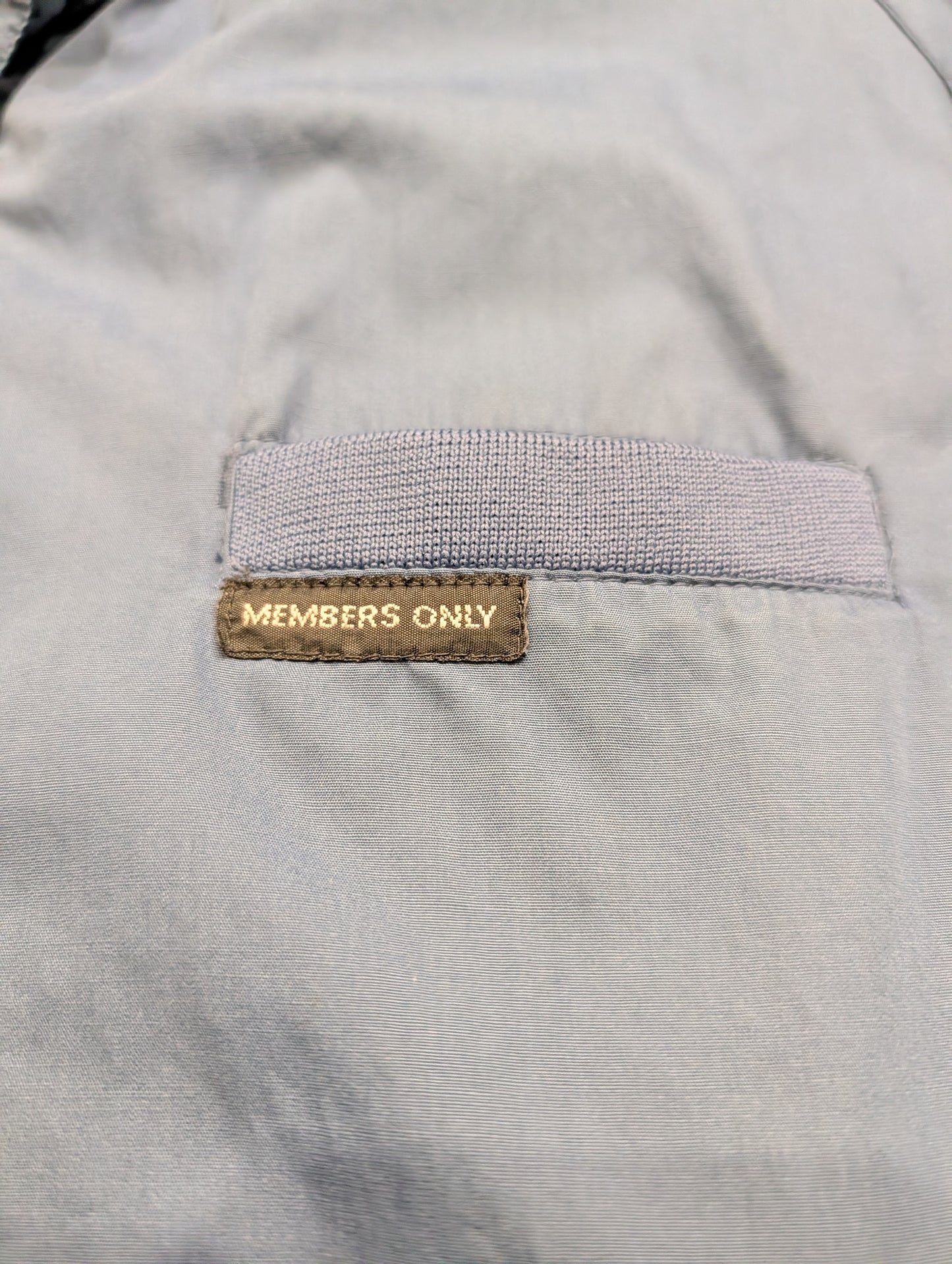 80s Classic Blue Members Only Jacket