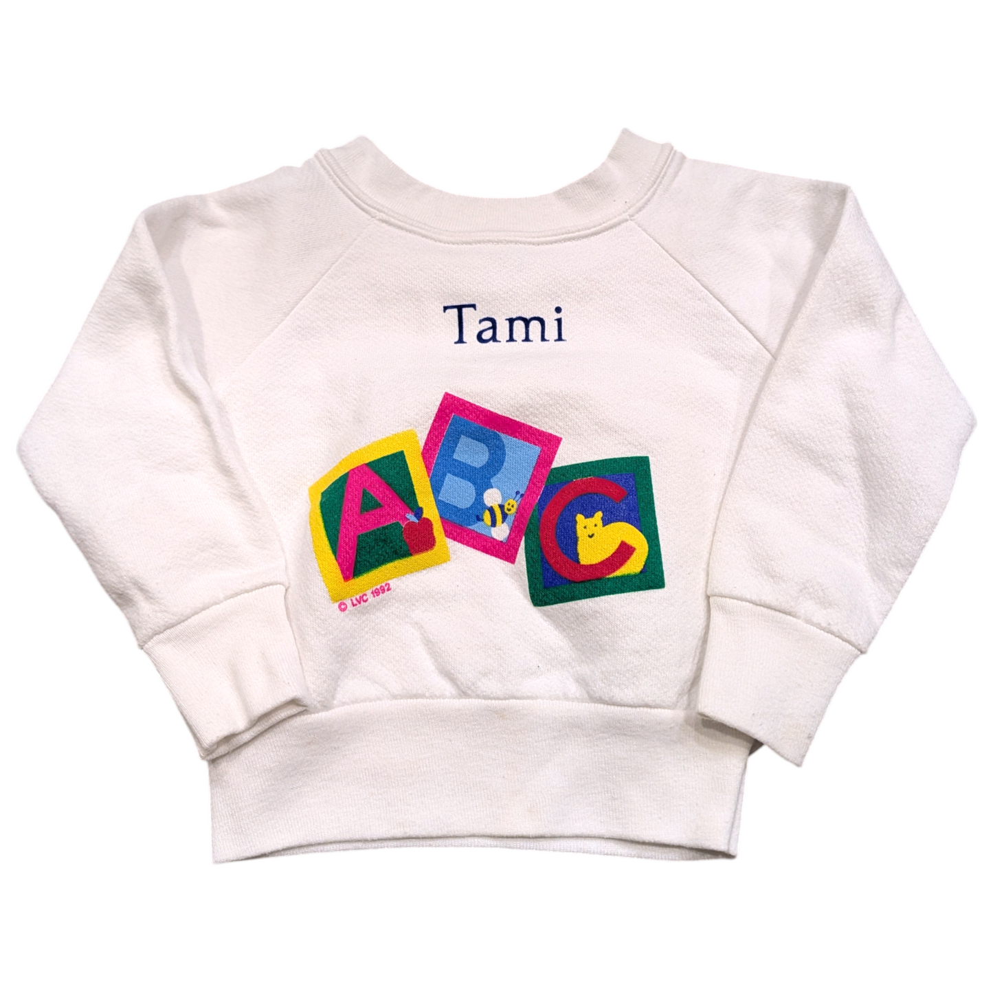 1992 Tami ABC Blocks Sweatshirt