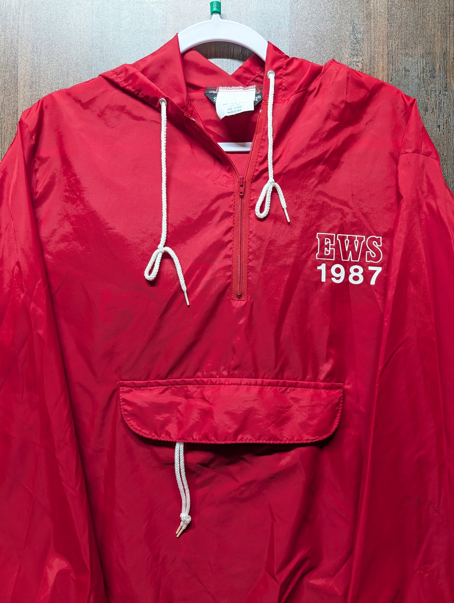 1987 Emma Willard School Field Hockey Windbreaker Jacket