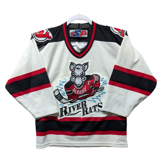 90s Albany River Rats AHL Hockey Jersey