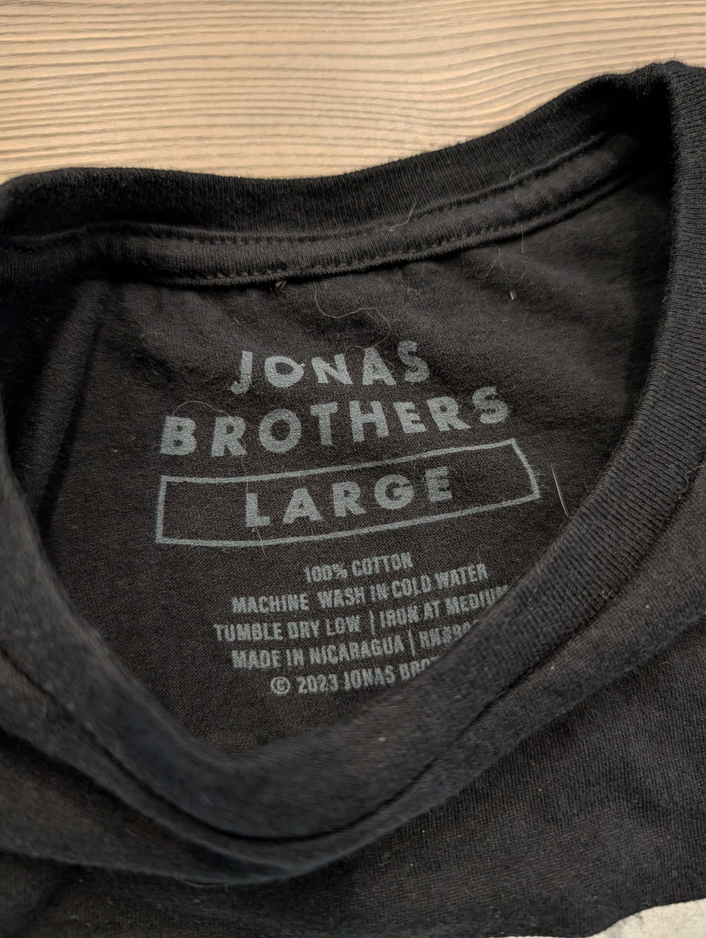 2023 Jonas Brothers Five Albums One Night world tour t shirt