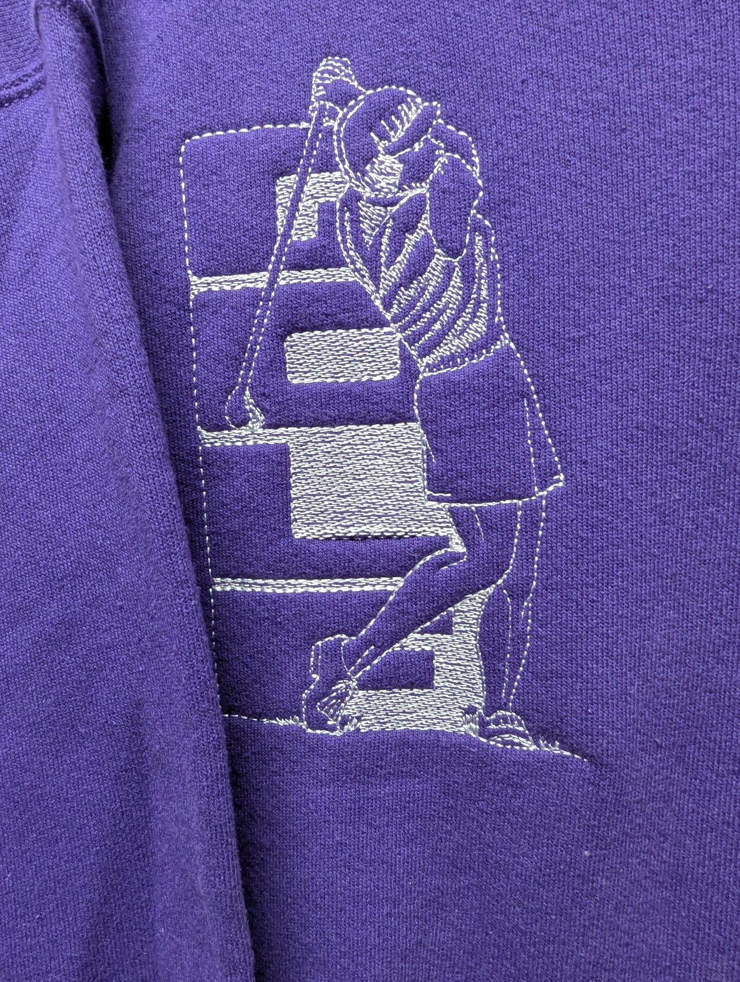 90s Golf Embroidered Full Zip Sweatshirt