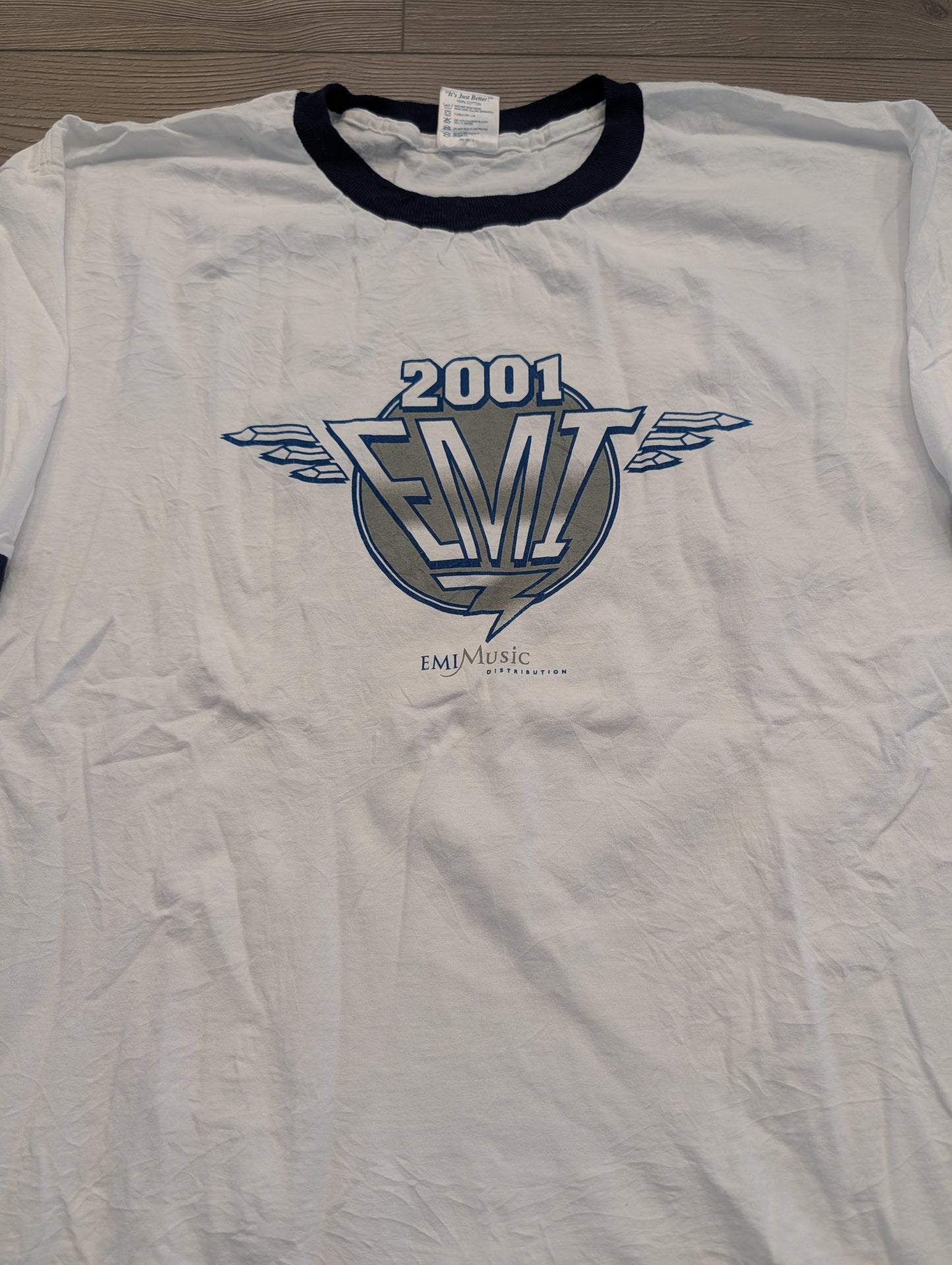 2001 EMI Music Distribution promo T shirt