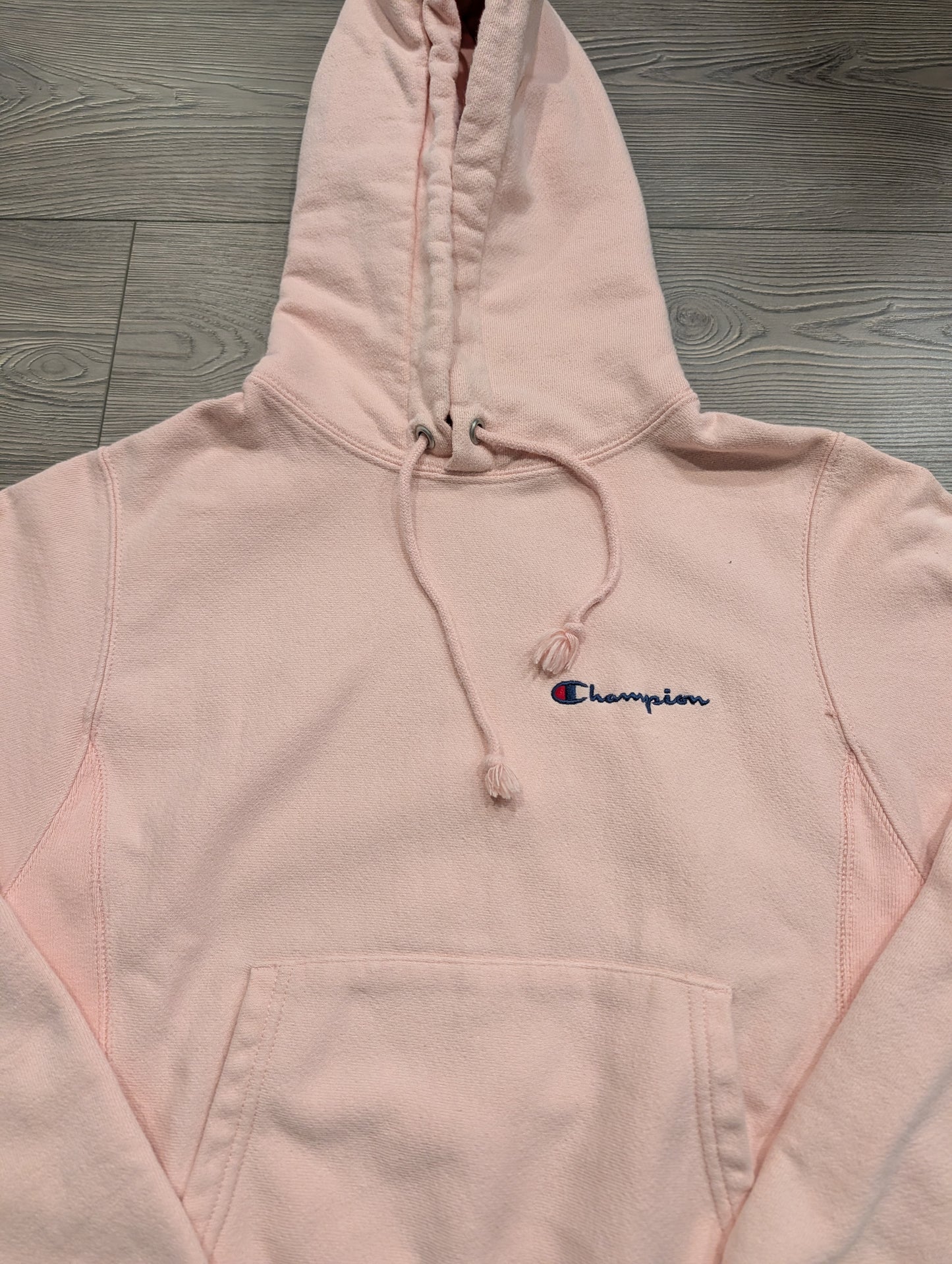 Modern Champion Reverse Weave Solid Pink Hooded sweatshirt