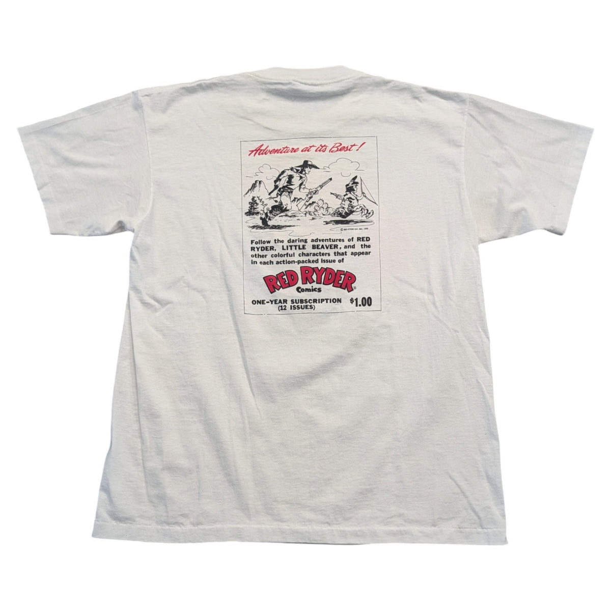 1990 Red Ryder Comics T-shirt