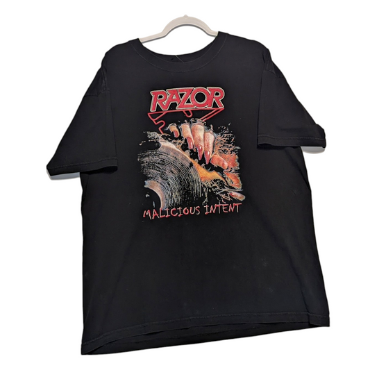 Y2K Razor Malicious Intent t shirt