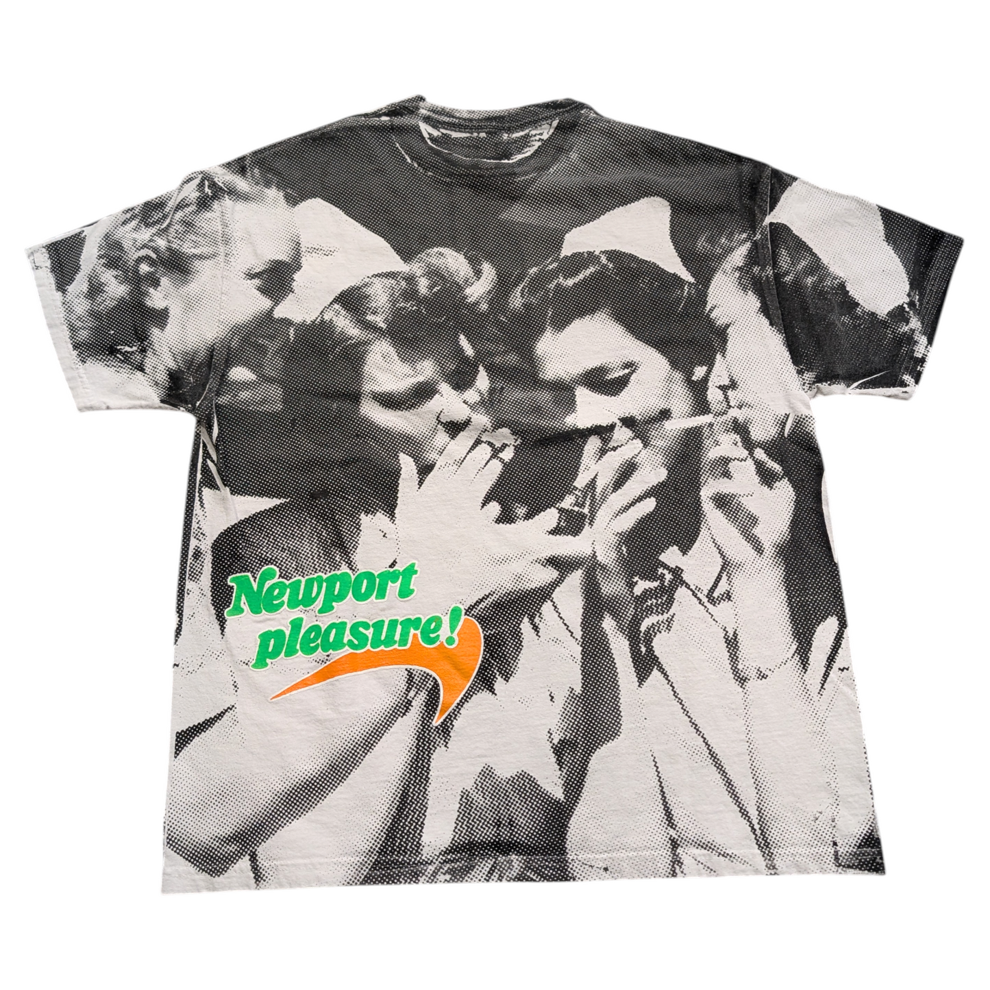 Newport Pleasure Smoking Nurse AOP T shirt