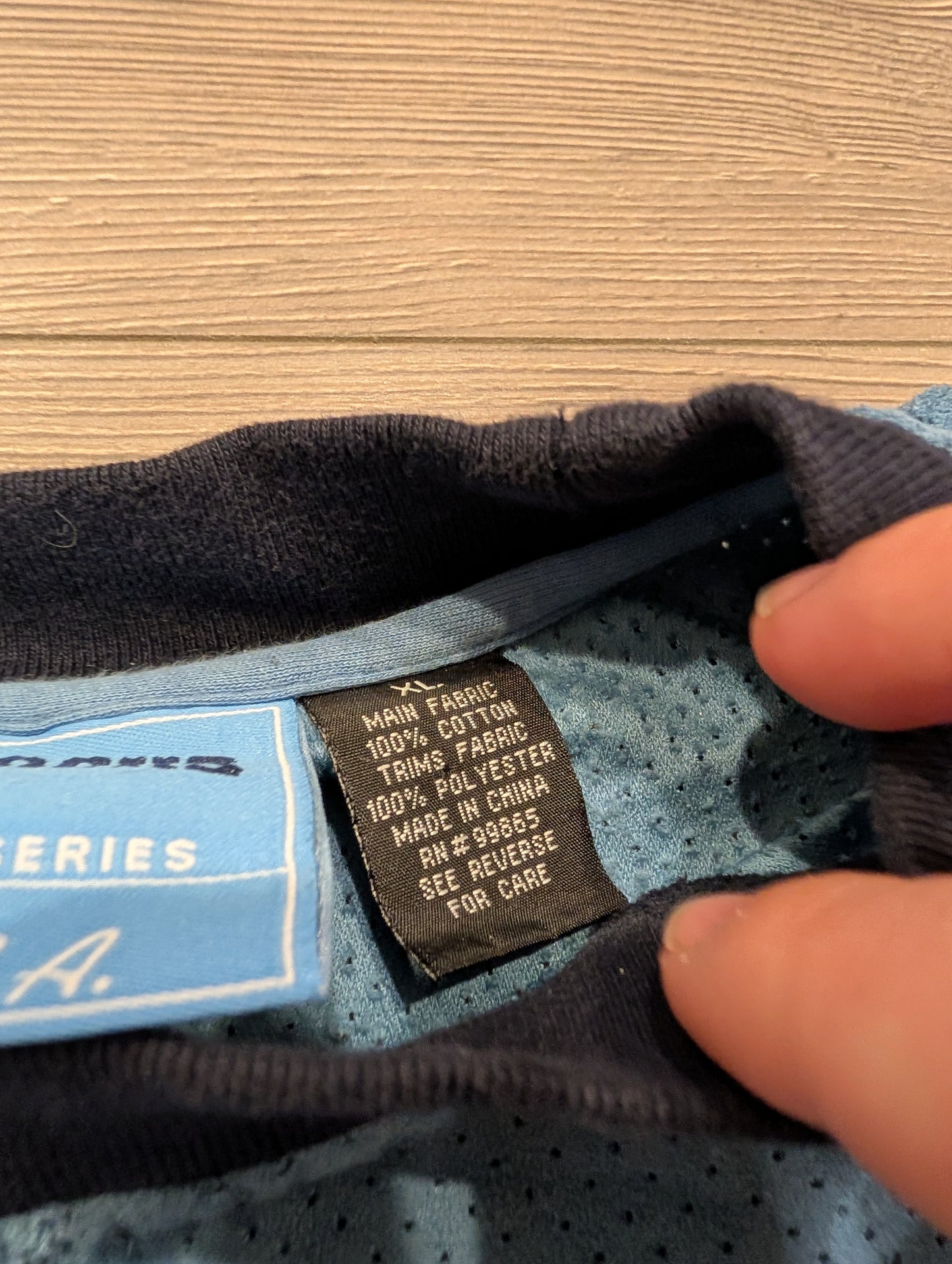 90s/Y2K Hard Knocks Long Sleeve Jersey Style Shirt