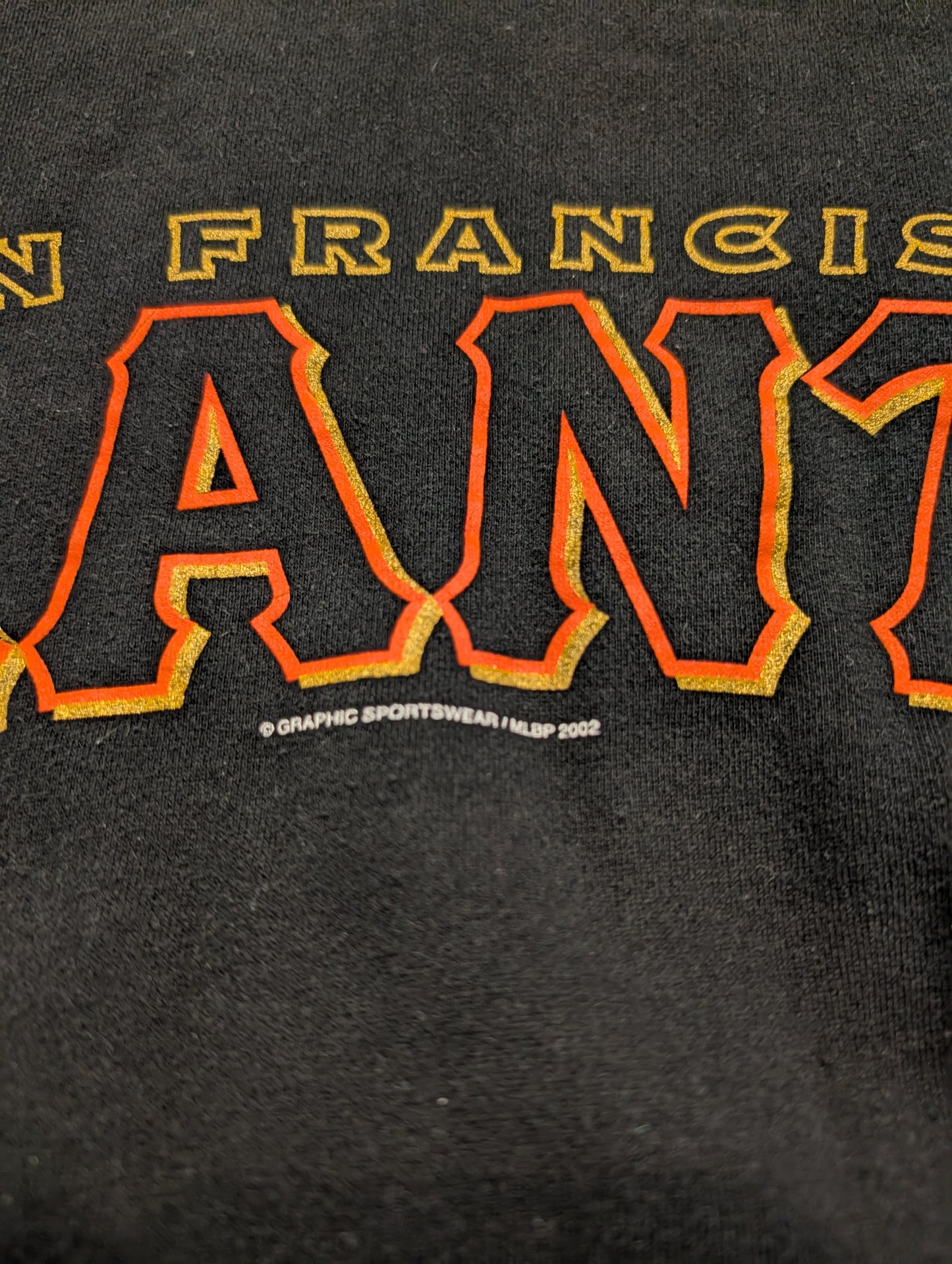 2002 San Francisco Giants Hooded sweatshirt