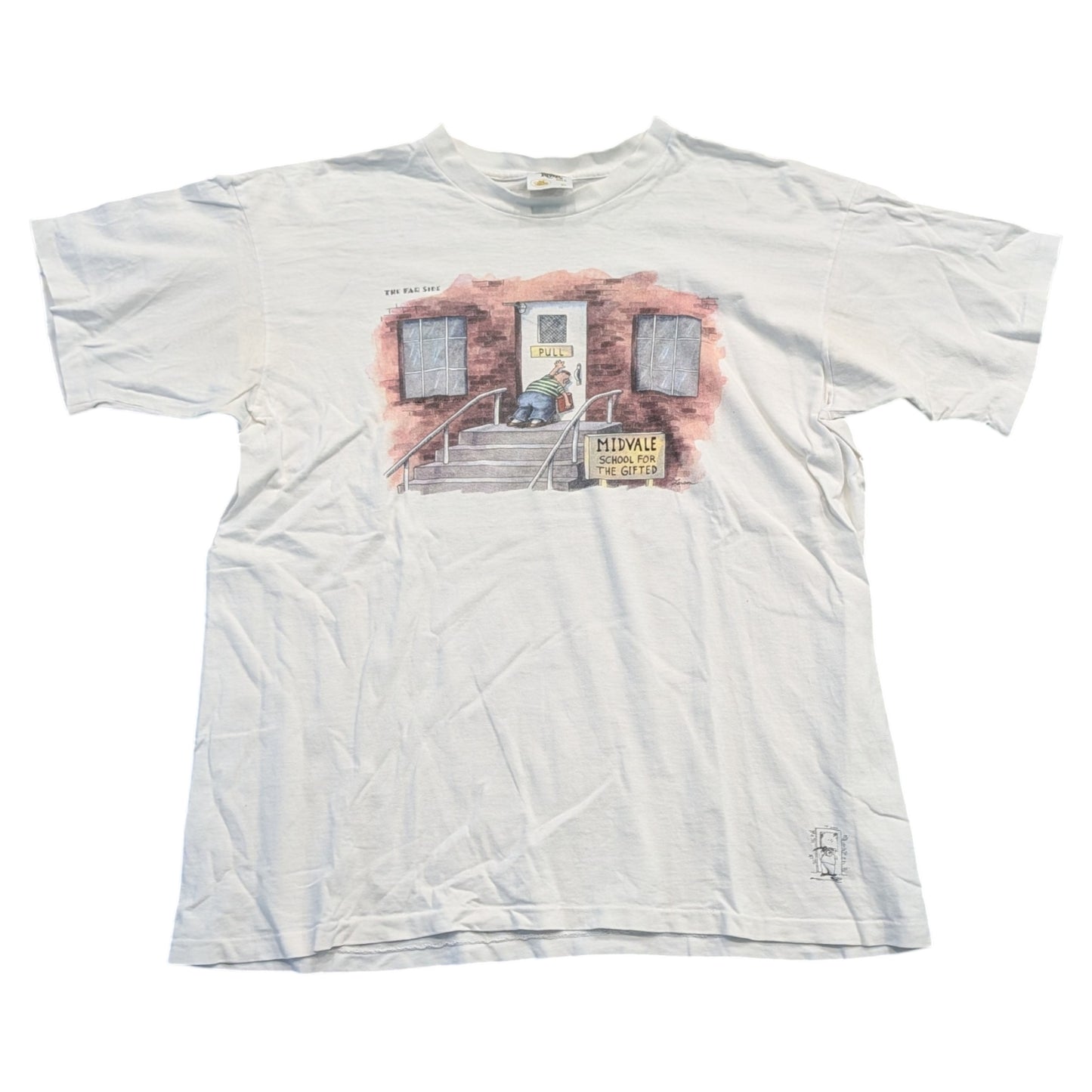 1986 Midvale School for the Gifted The Far Side T shirt