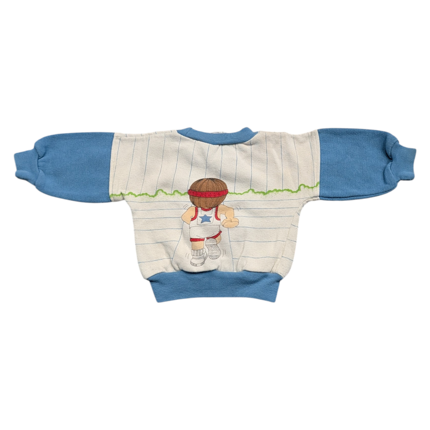 80s Youth AOP Front and Back Runner Sweatshirt