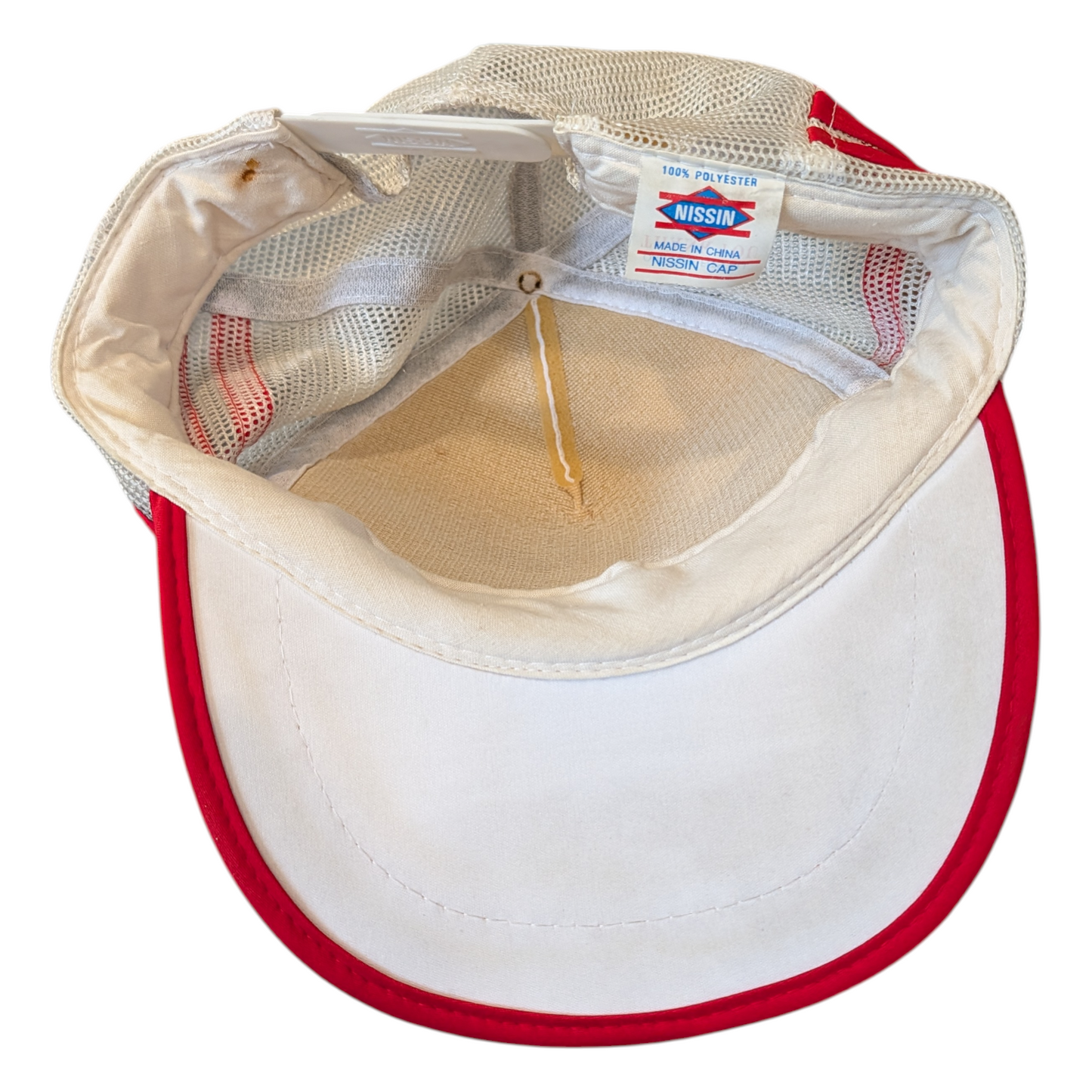 80's Three Stripe The Original Bucket of Blood Saloon Trucker Snapback Hat