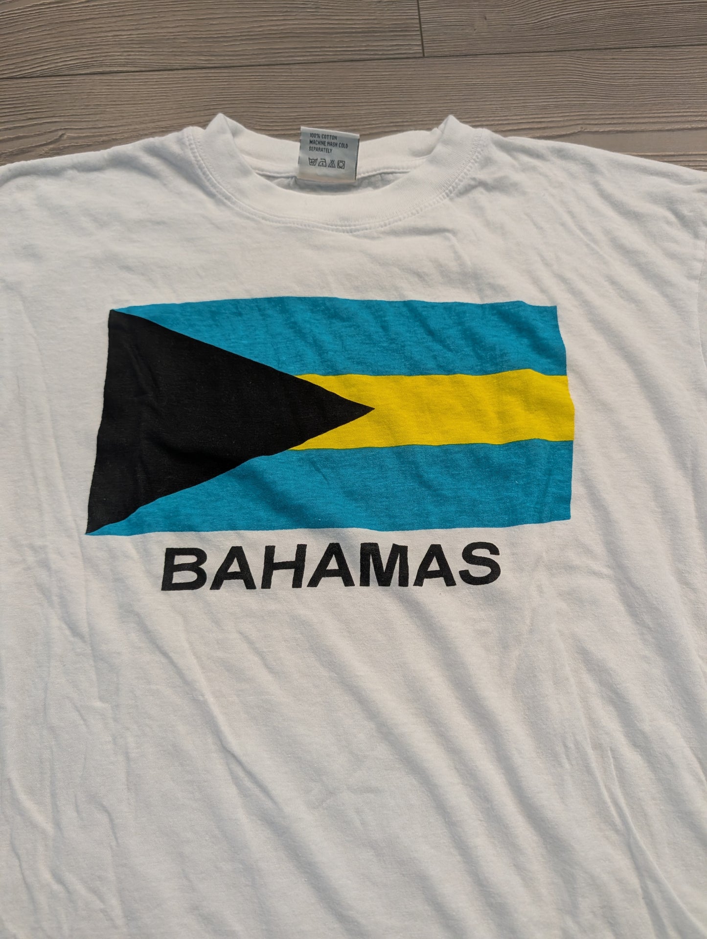 90s Bahamas Flag Short Sleeve T Shirt
