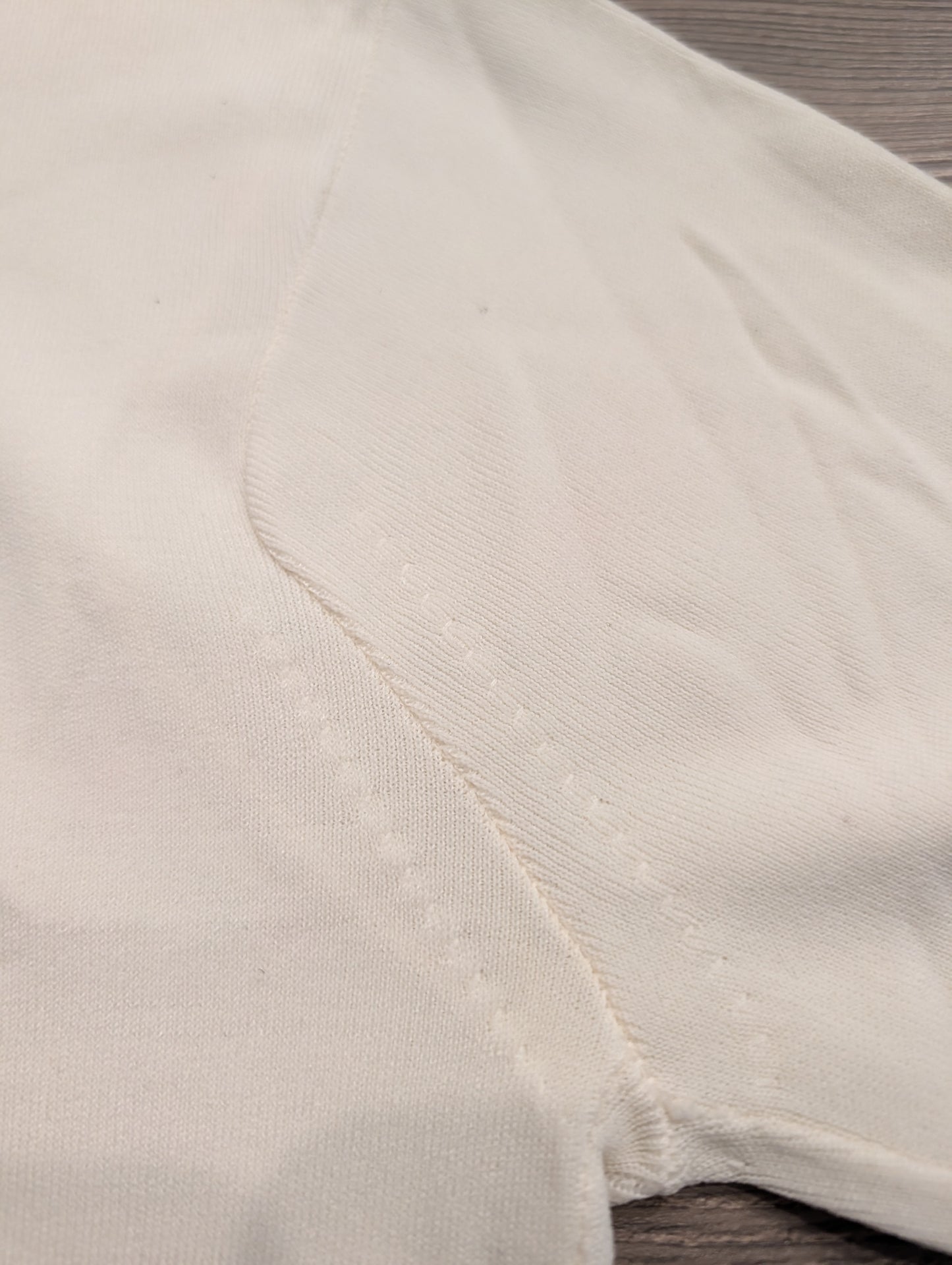 70s Cream Colored Short Sleeve Shirt