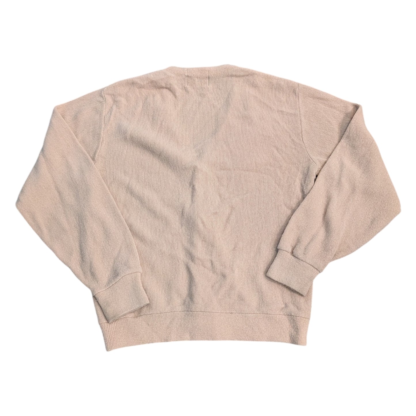 70s Tan Cardigan Button up Sweater