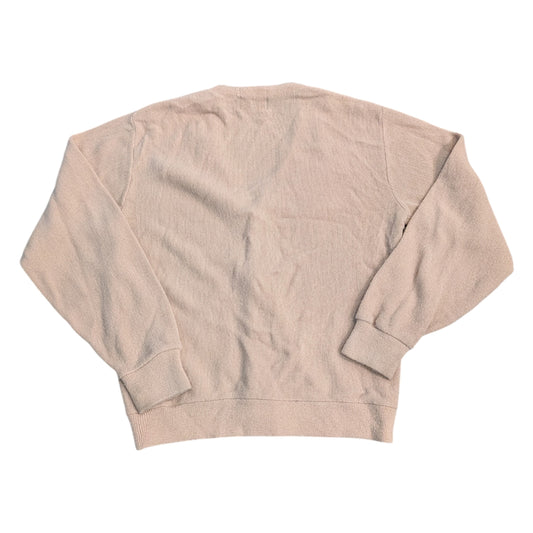 70s Tan Cardigan Button up Sweater