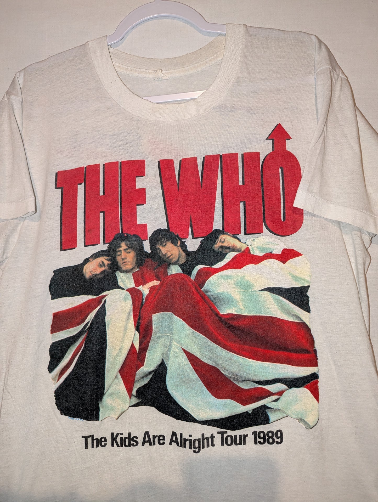 1989 The Who The Kids Are Alright Tour t shirt