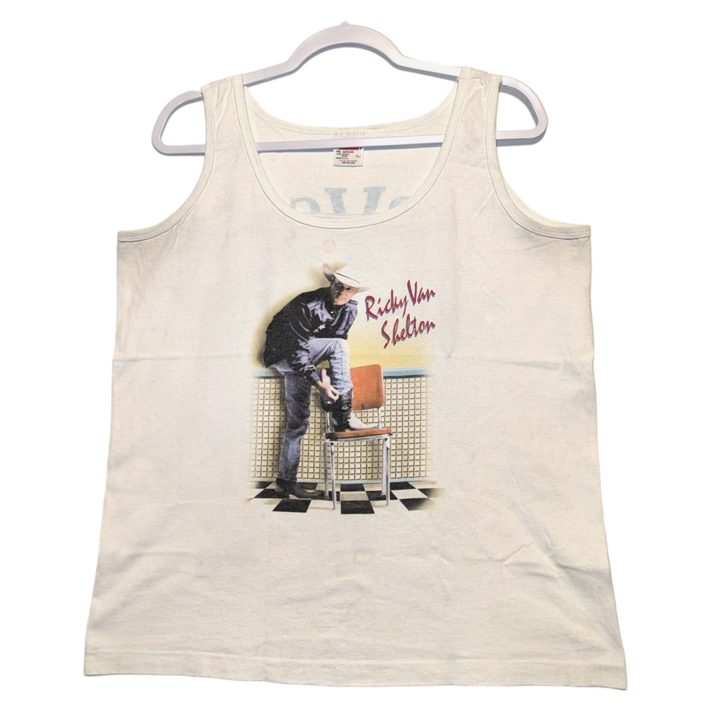 90s Ricky Van Shelton Band Tour Tank Top Shirt