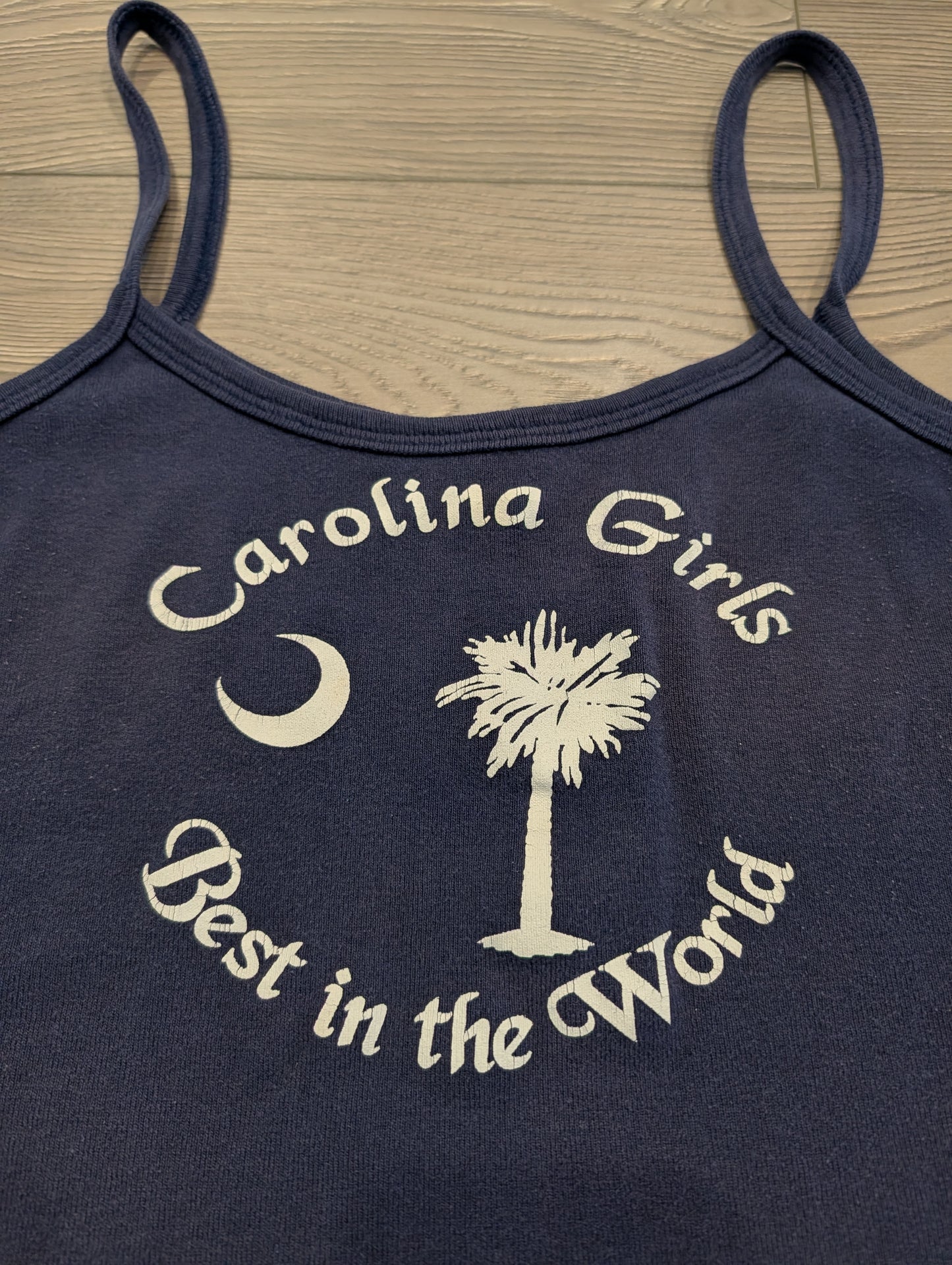 Y2K Carolina Girls Best in the World Baby Tee