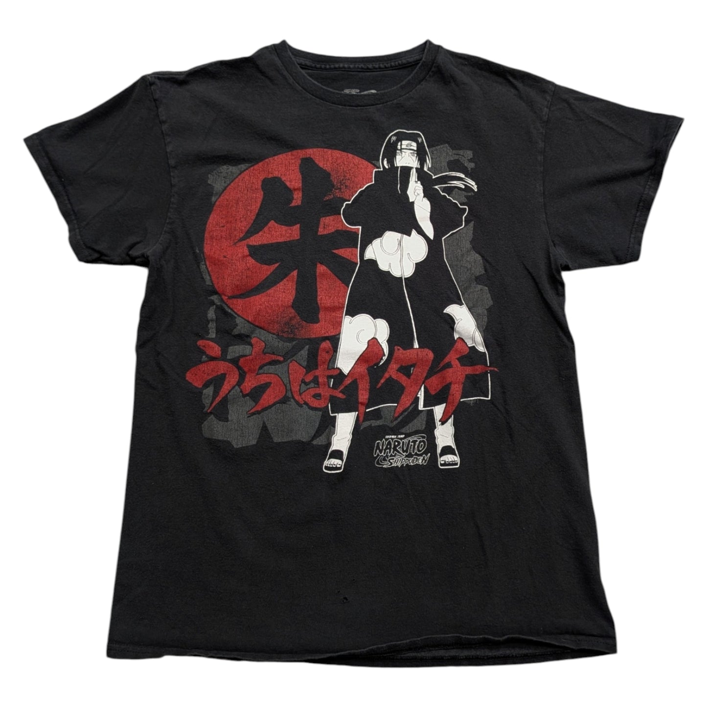 2007 Naruto Shippuden Short Sleeve Graphic T shirt