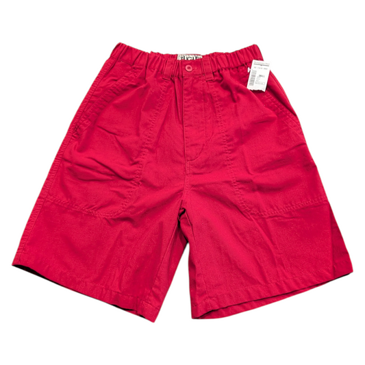 90s Deadstock Red Bugle Boy Shorts