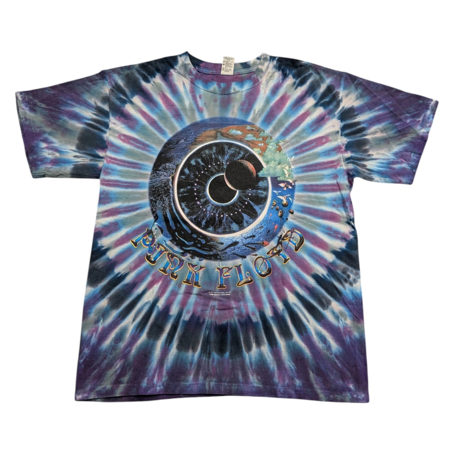 2001 Pink Floyd Tie Dye T-Shirt
