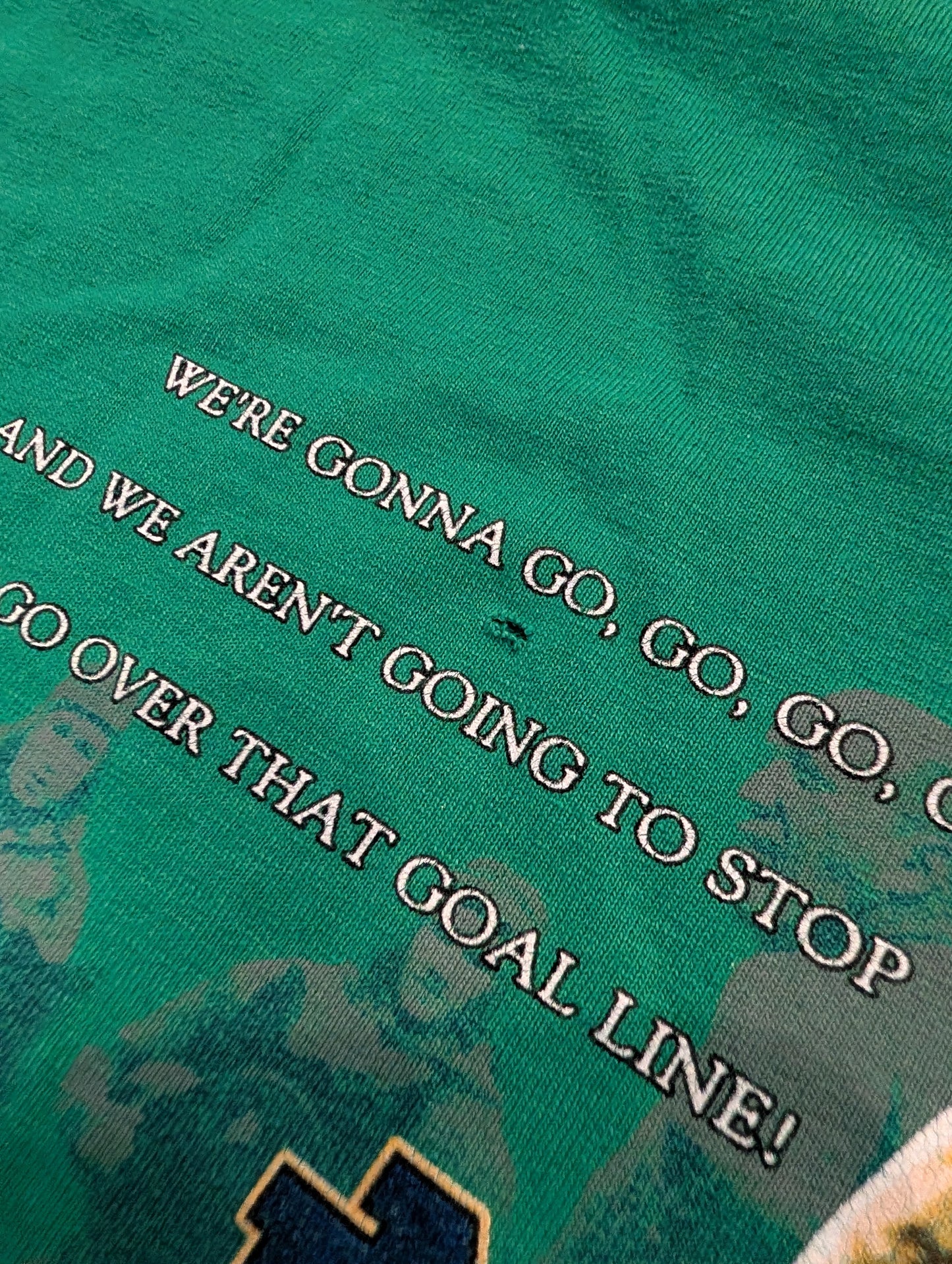 2002 Notre Dame Return to Glory Short Sleeve T shirt