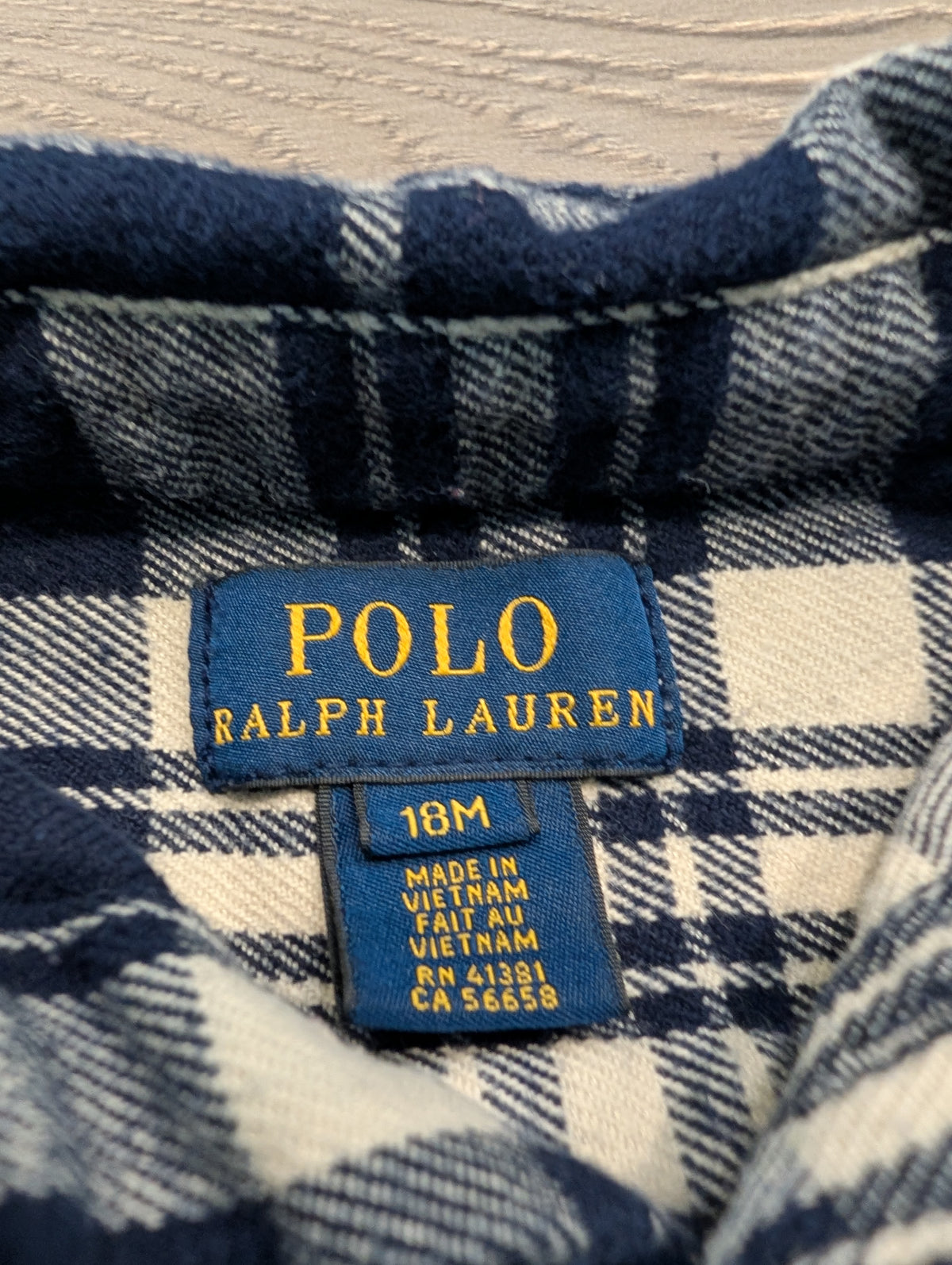 Y2K Youth Polo Ralph Lauren Button-Up Flannel Shirt with Soft Elbow Patches