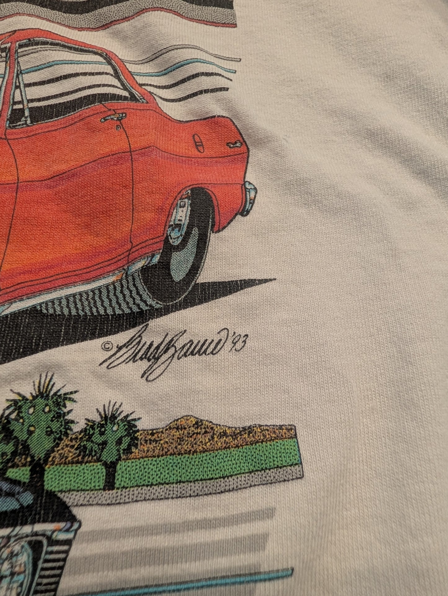 1993 USA -1 Muscle in Miniature Cars T shirt