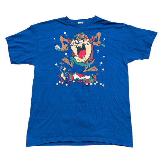 1997 Looney Tunes Tazmanian Devil Golfing T-shirt