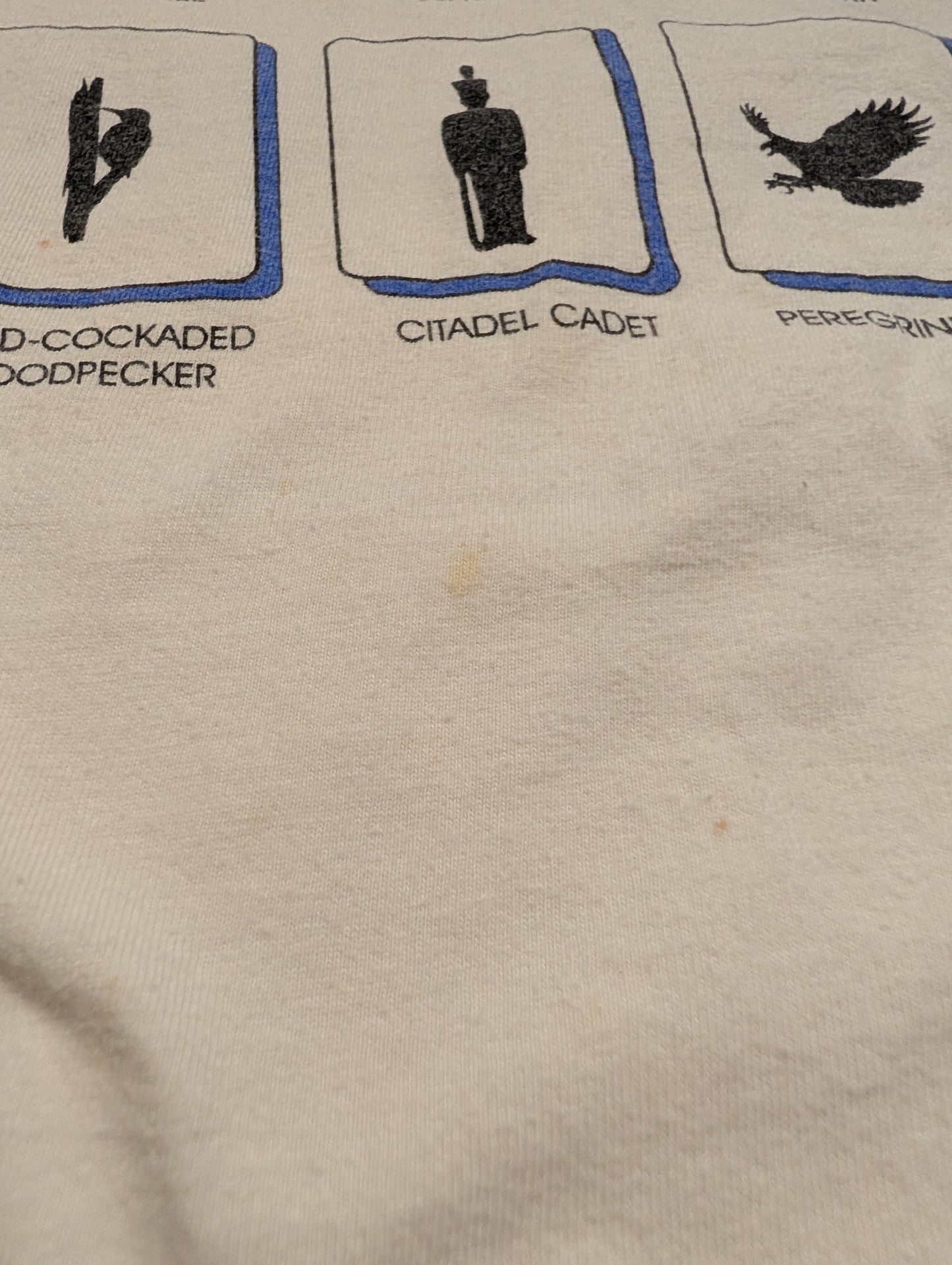 1994 Endangered Species Citadel Cadet Humor T shirt