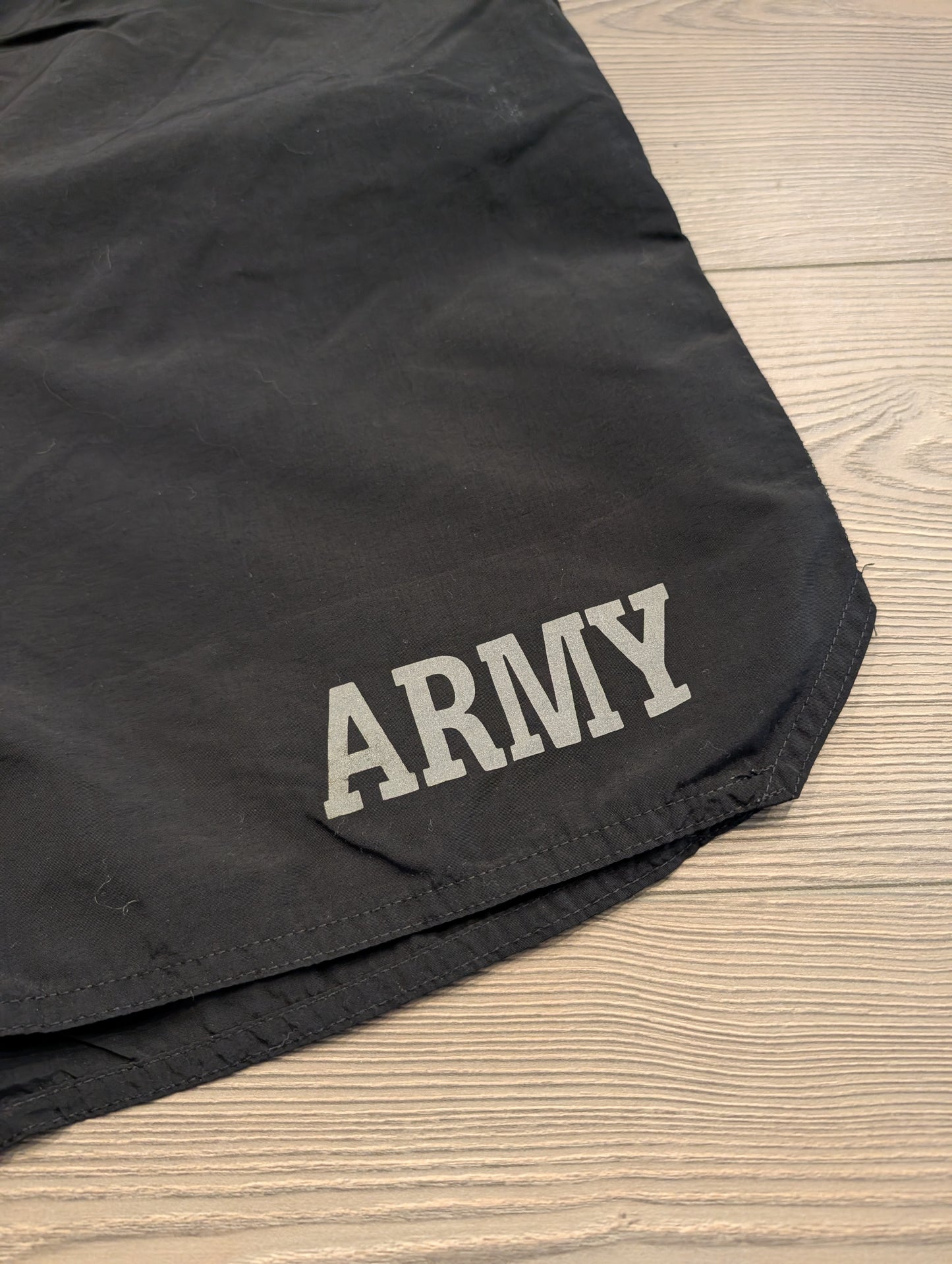 90s Army Reflective Athletic Shorts