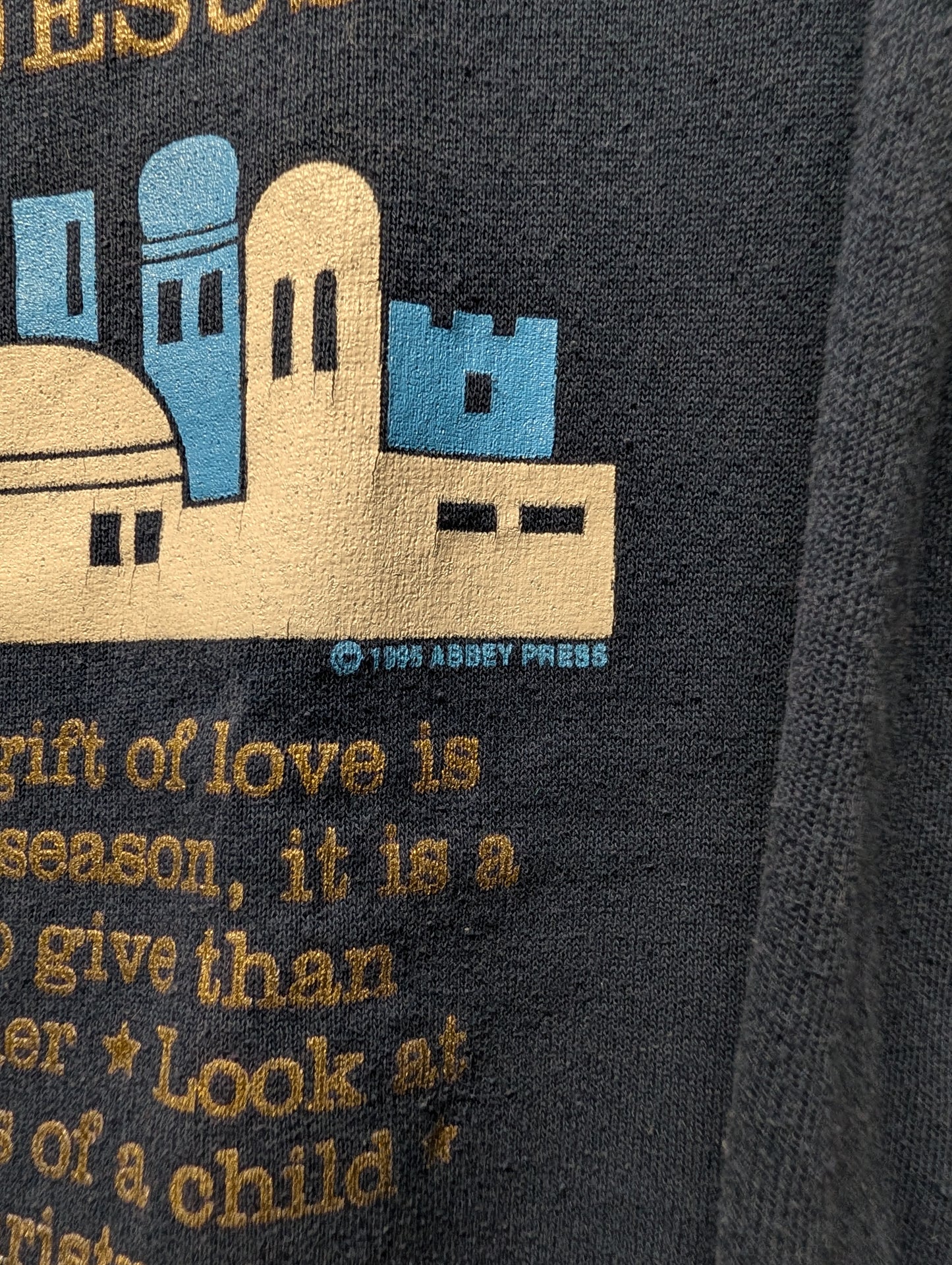 1995 Jesus Christmas Crewneck Sweatshirt