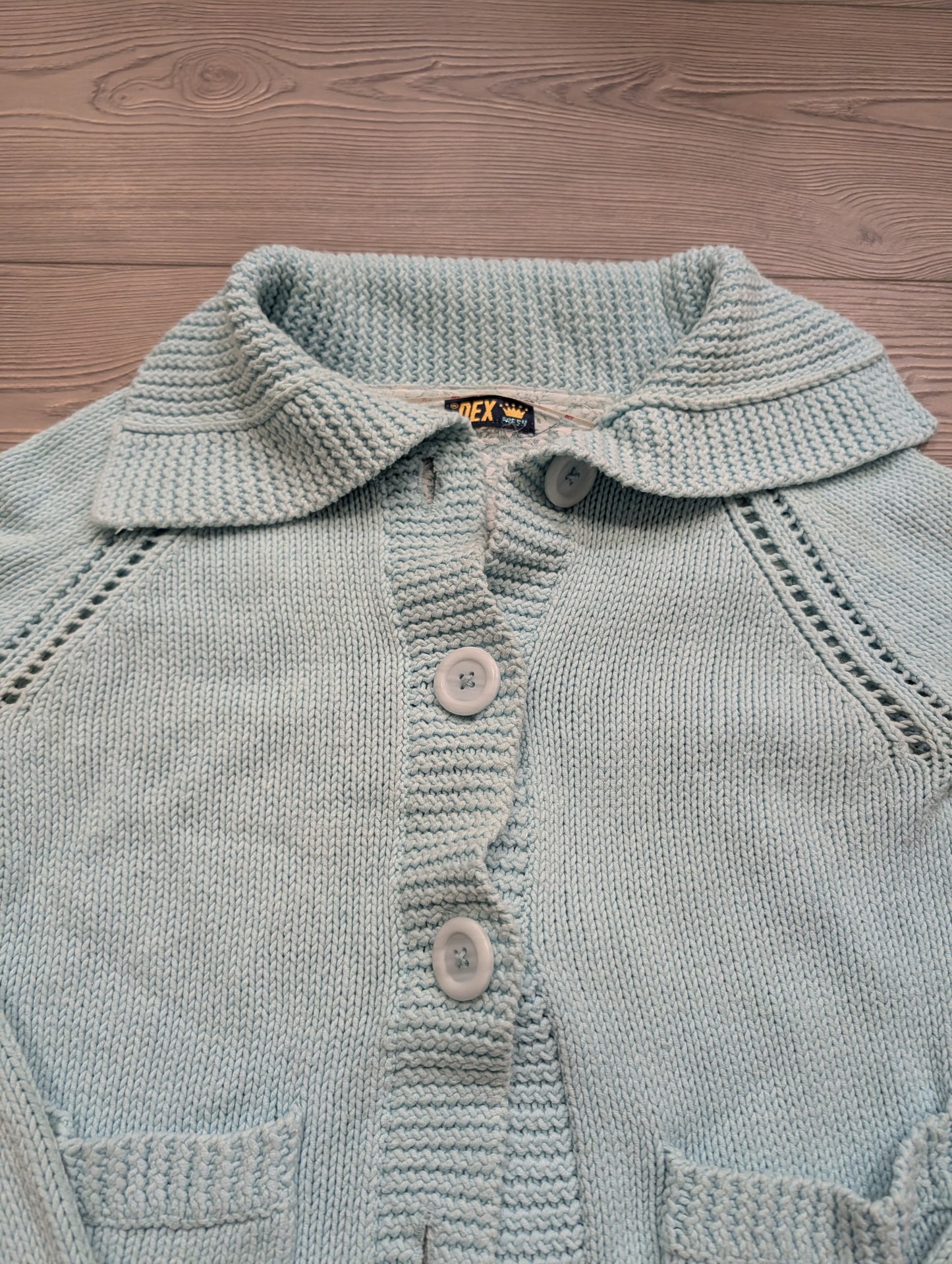 Womens Y2K Knit Dex Fresh Cardigan Sweater