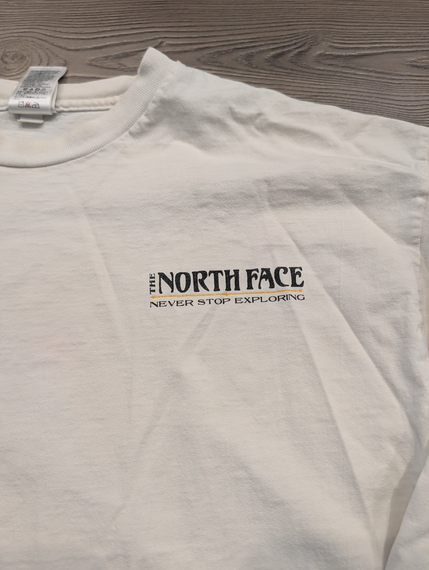 90s The North Face Never Stop Exploring Long Sleeve T Shirt