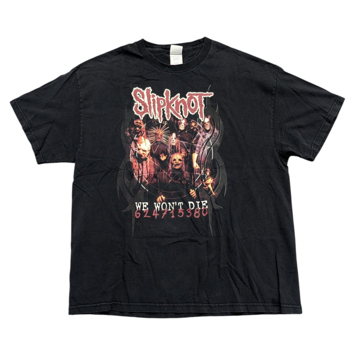 2004 Slipknot We Won't Die Metal T shirt