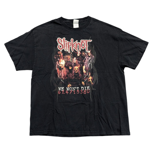 2004 Slipknot We Won't Die Metal T shirt