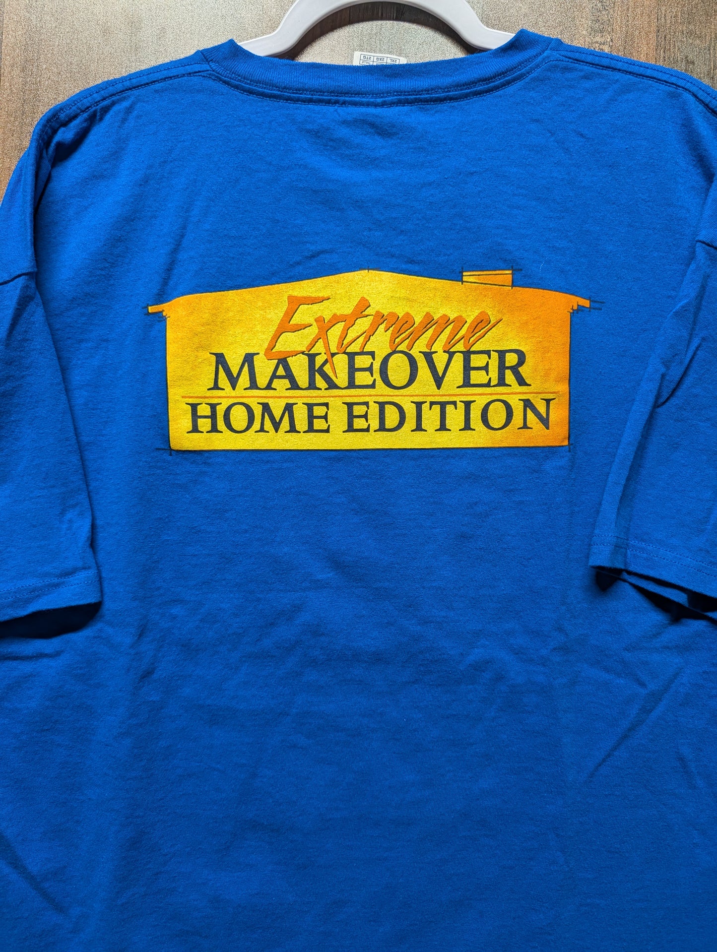 2004 Extreme Makeover Home Edition TV Promo T Shirt