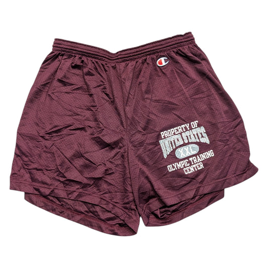90s Champion United States Olympic Training Center Athletic Shorts