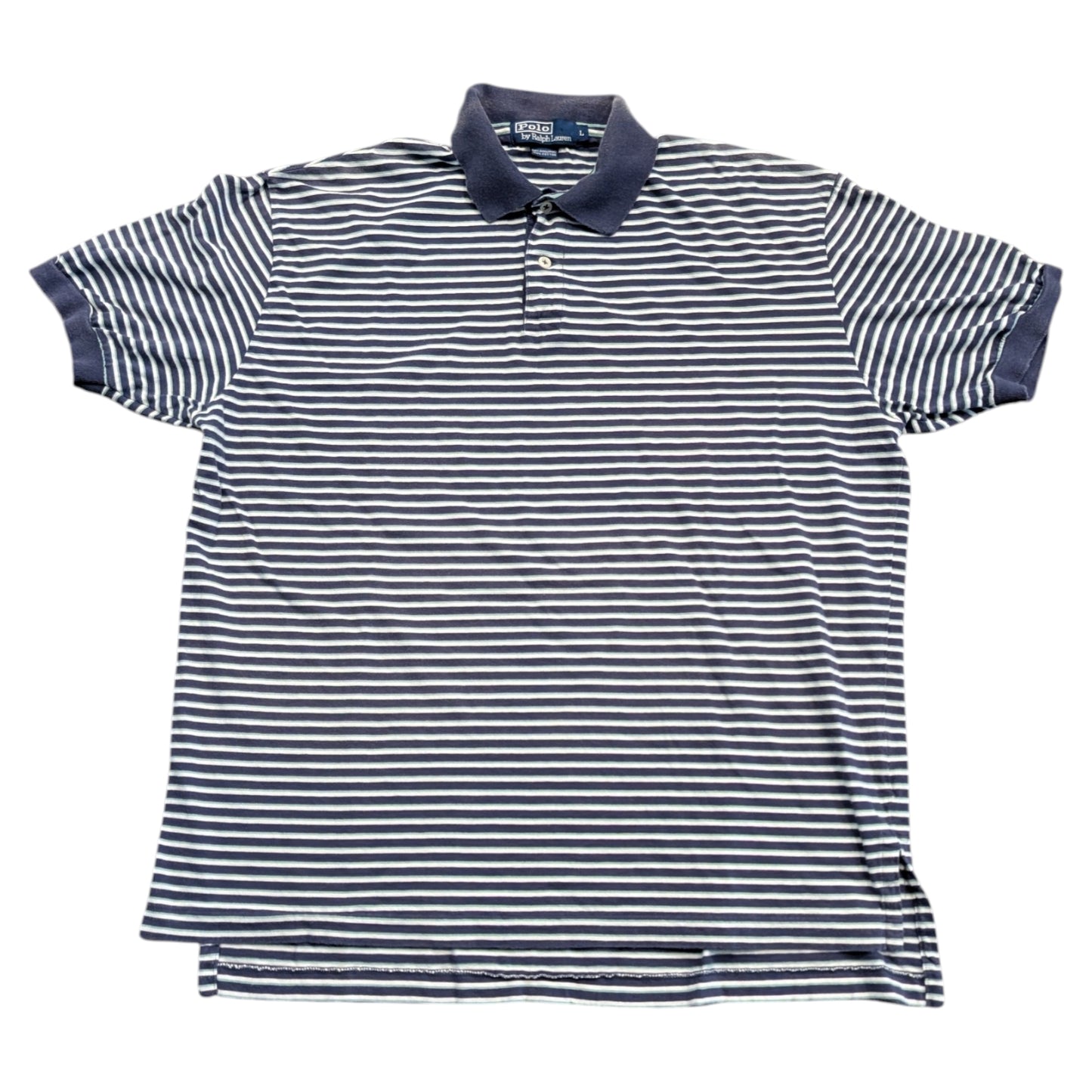 90s Nautical Striped Polo by Ralph Lauren