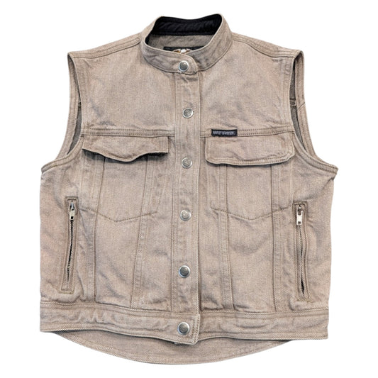 90s Harley-Davidson Denim Motorcycle Vest