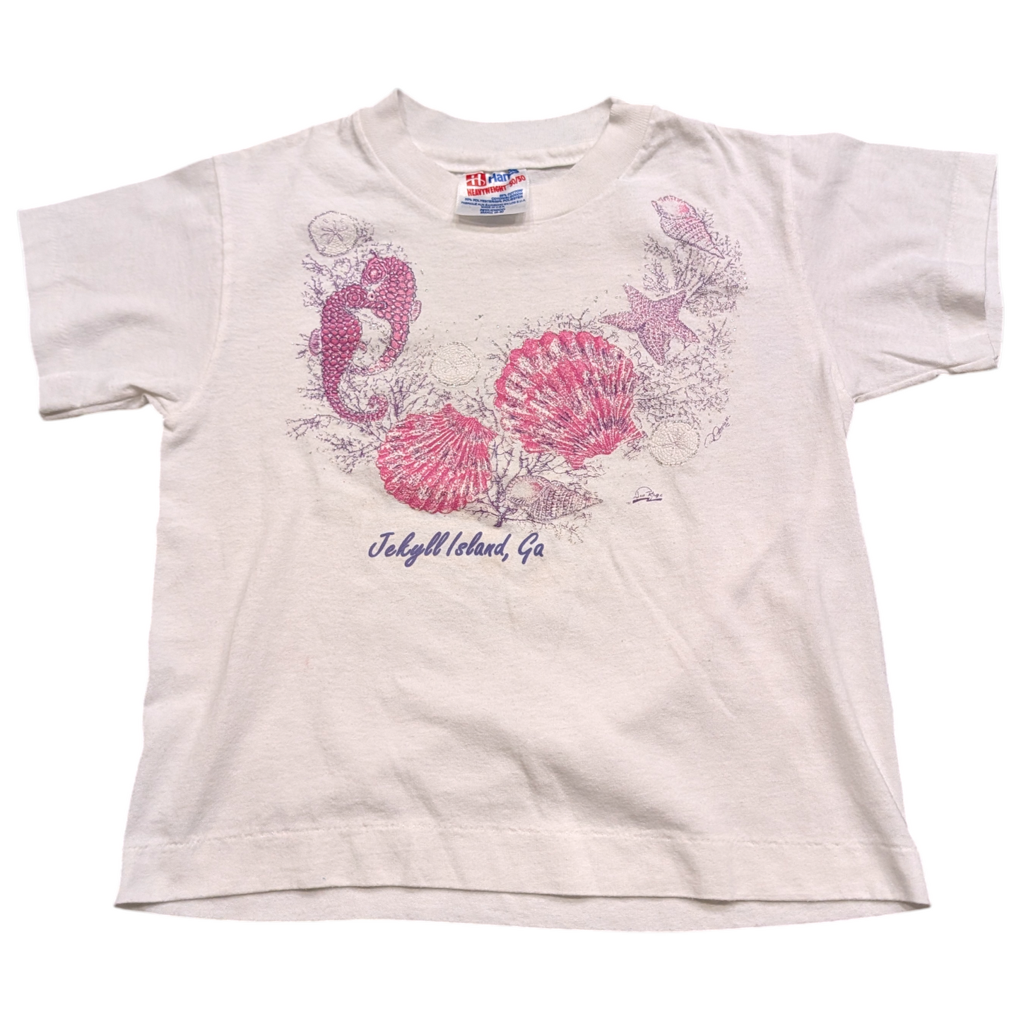 90's Youth Jekyll Island Georgia Shells t shirt