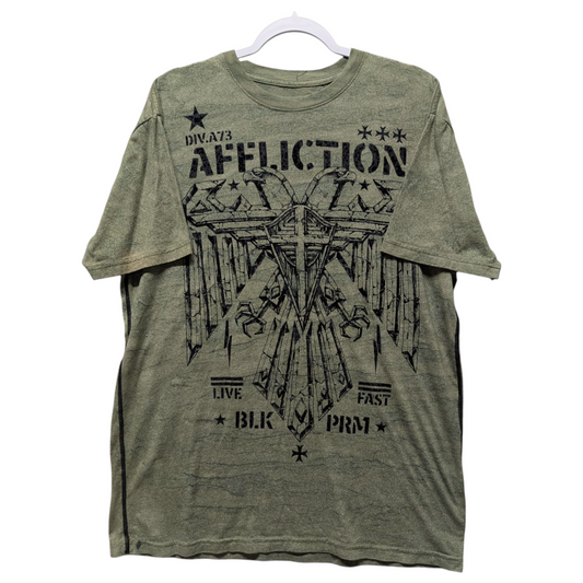 Y2K Affliction DIV A73 T shirt