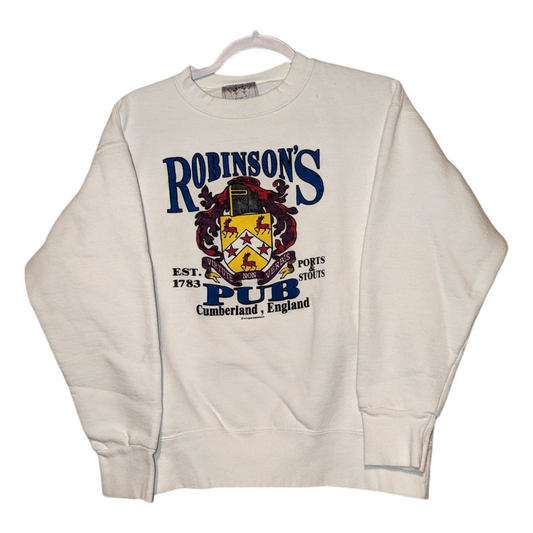 1990 Robinsons Pub Cumberland England Crewneck Sweatshirt