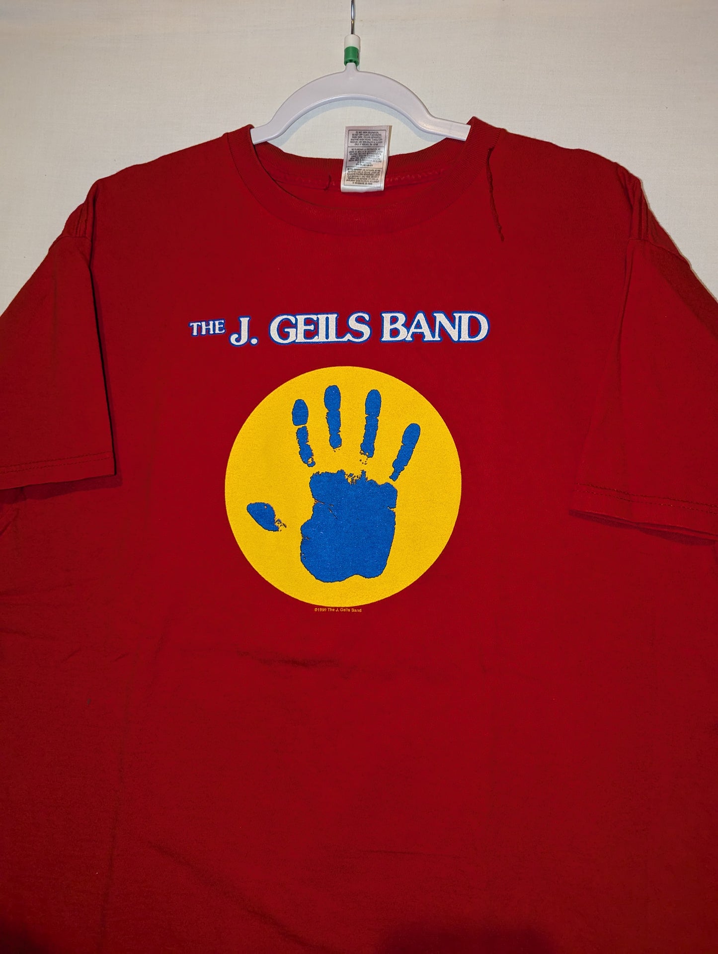 1999 The J. Geils Band The Great American House Party Tour T shirt