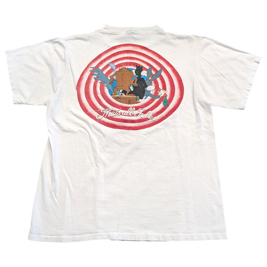 1989 Loony Tunes That's All Folks T shirt