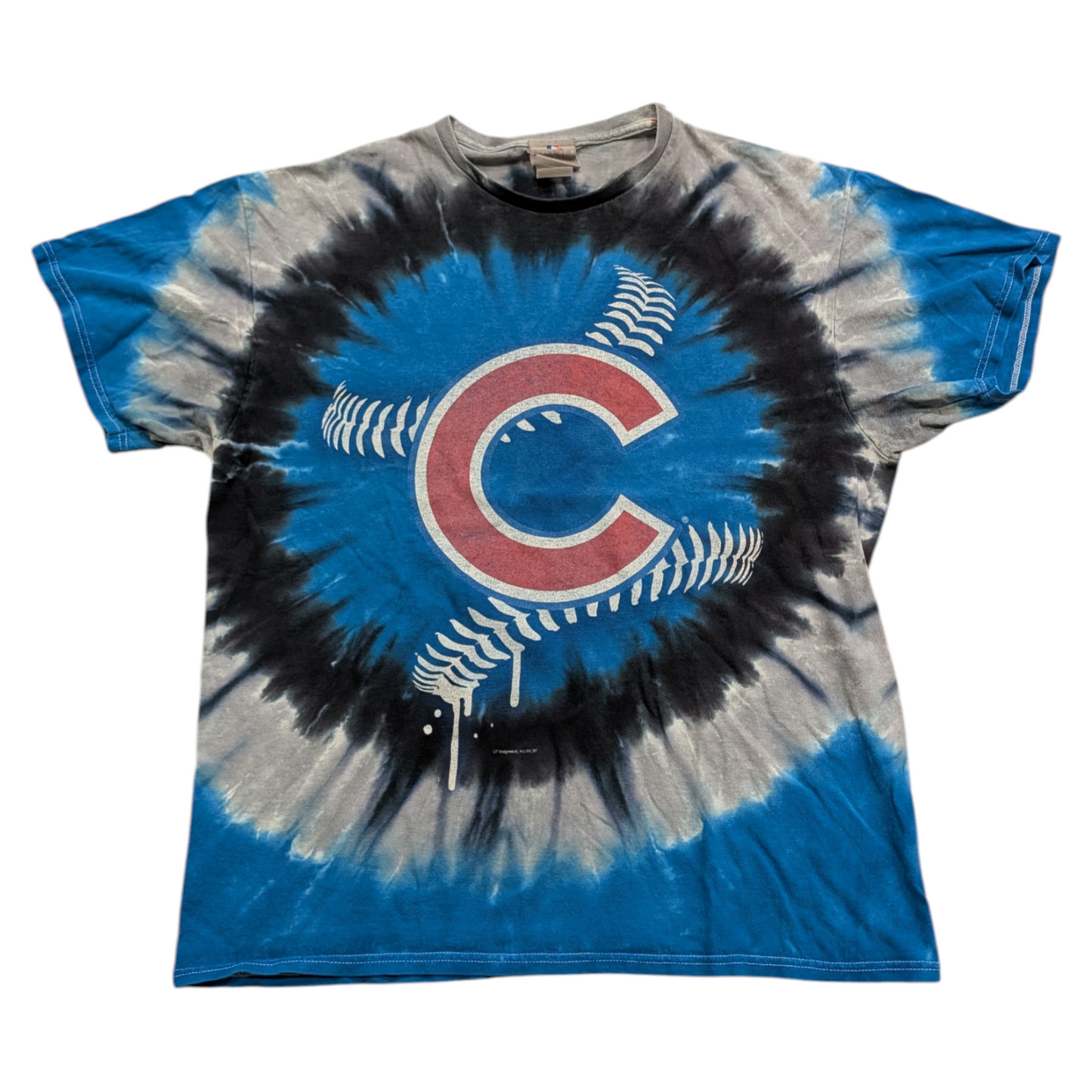 Y2K MLB Chicago Cubs Tie Dye T shirt