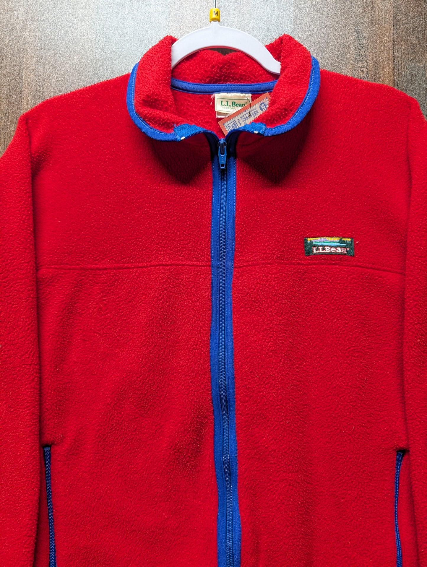 90s Women's LL Bean Fleece Zip Up Jacket