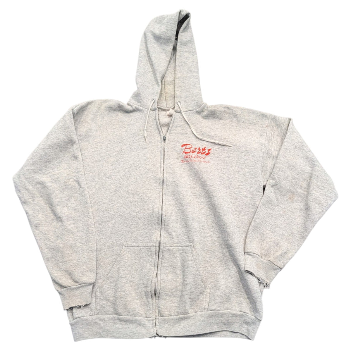 80s Bert's Surf Shop Zip-Up Hoodie